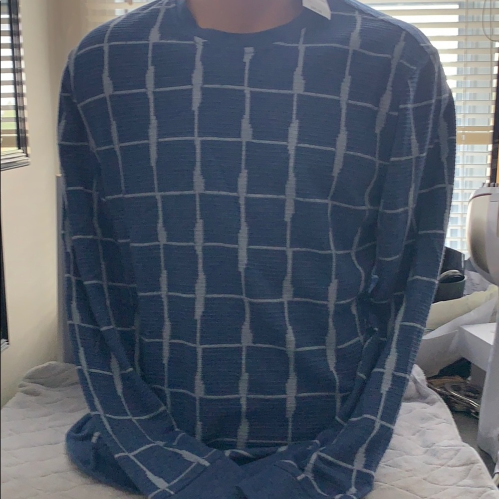 Alfani Men’s longsleeve casual shirt  small NWT